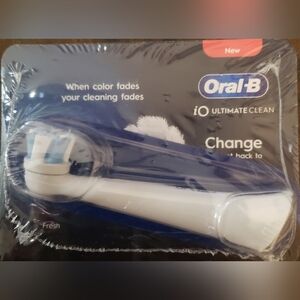 Oral b io brush head fits 2/3/4/5/6/7/8/9/10 series electric replacement head.